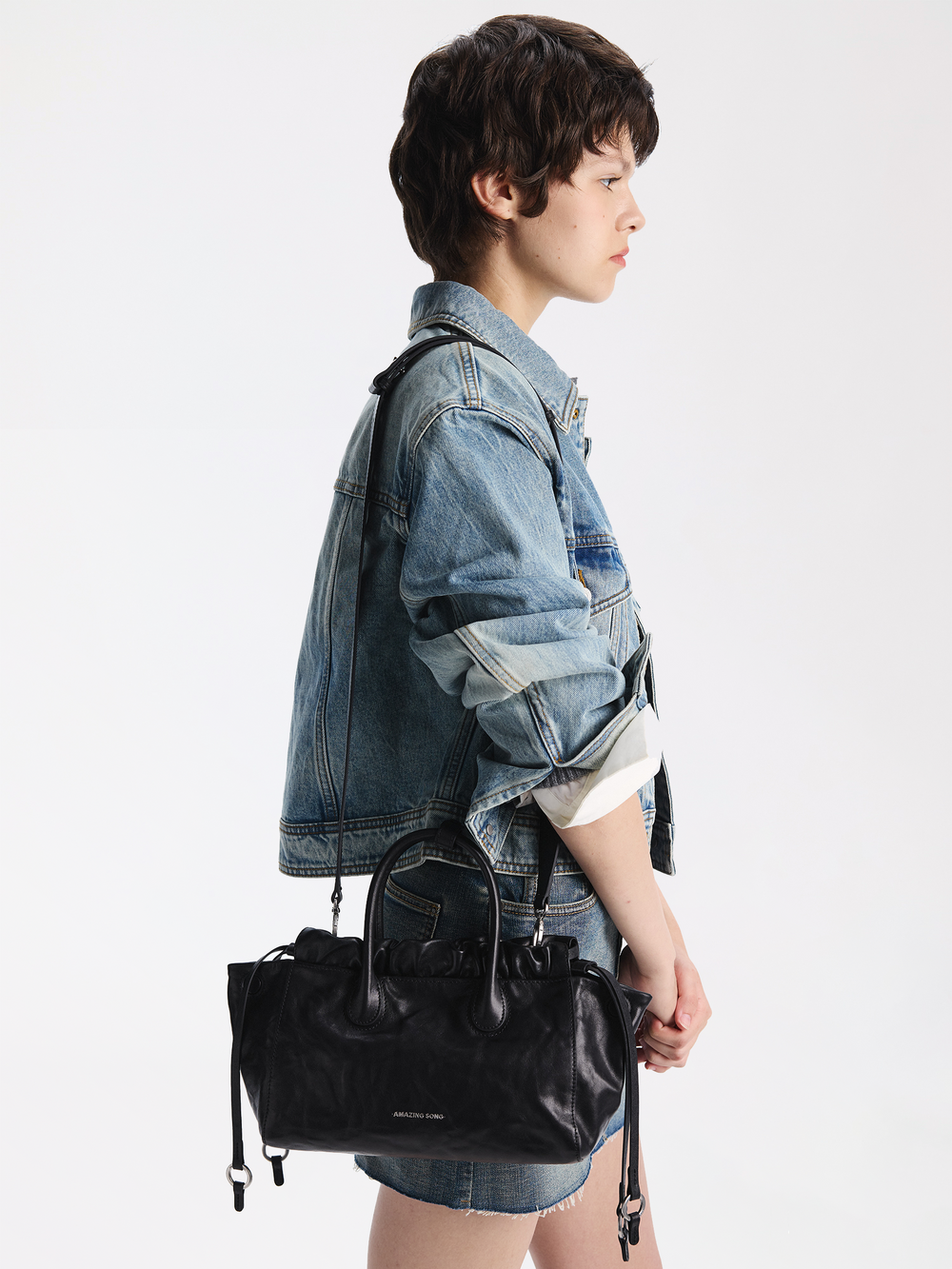 Cloud Hobo Bag - Handheld Crossbody Small AMAZING SONG