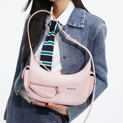 Liqueur Crescent Bag-Suede