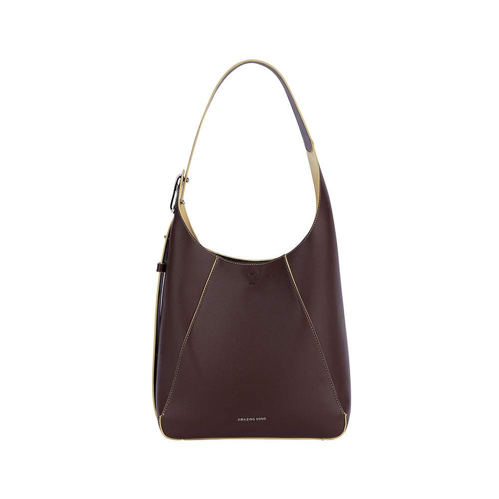 Flat Bucket Bag - Large