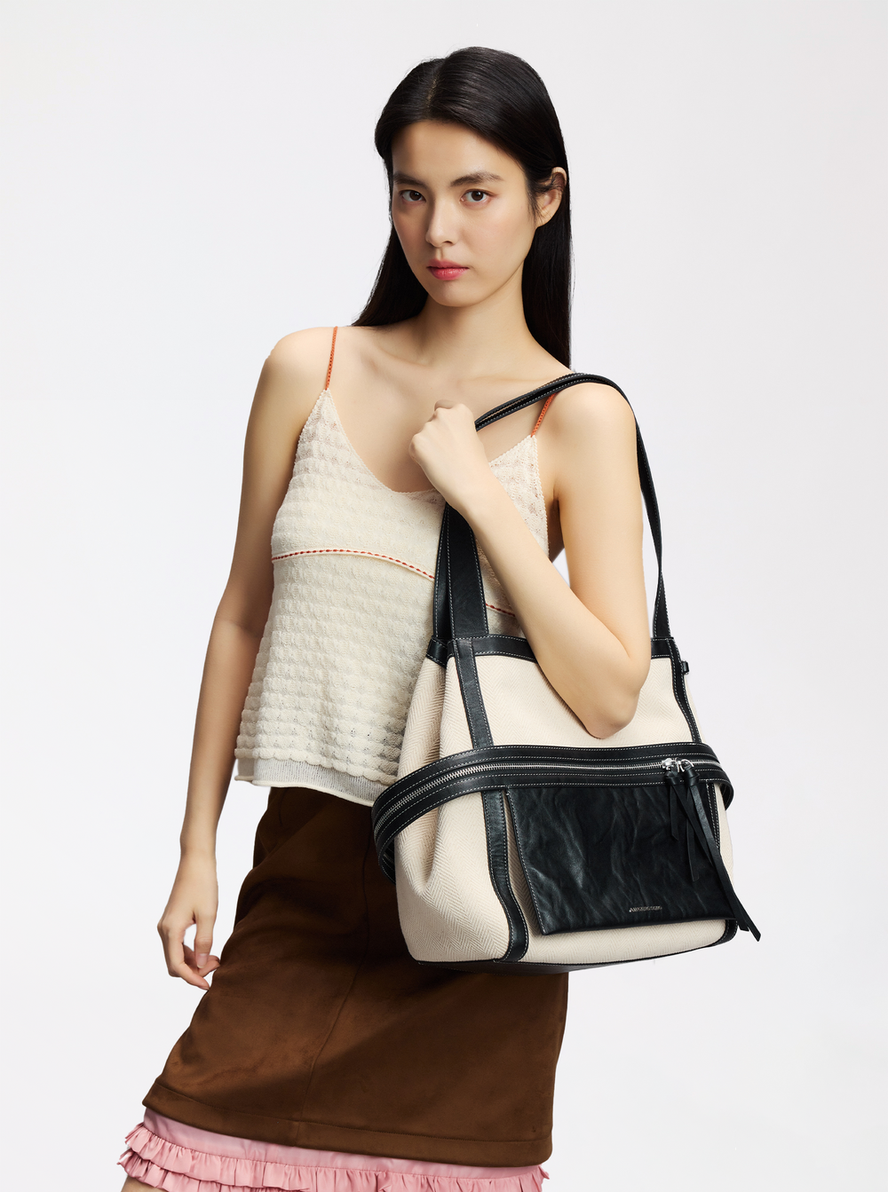 Cheese Roll Tote Bag - Woven Family AMAZING SONG