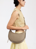 Half Moon Bag - Small - Top-Grain Leather AMAZING SONG
