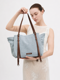 Donut Tote Bag - Denim/Canvas AMAZING SONG