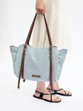 Donut Tote Bag - Denim/Canvas AMAZING SONG