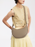 Half Moon Bag - Small - Top-Grain Leather AMAZING SONG