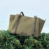 Donut Tote Bag - Denim/Canvas