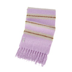 Woolen Candy Stripe Scarf