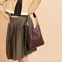 Flat Bucket Bag - Large