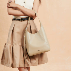 Flat Bucket Bag - Large