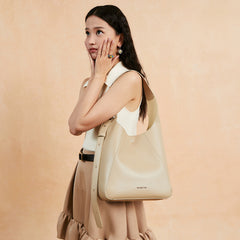 Flat Bucket Bag - Large