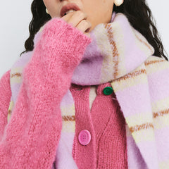 Woolen Candy Stripe Scarf