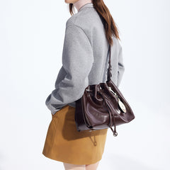 Donut Drawstring Bucket Bag