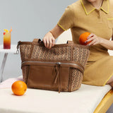Cheese Roll Tote Bag - Woven Family AMAZING SONG