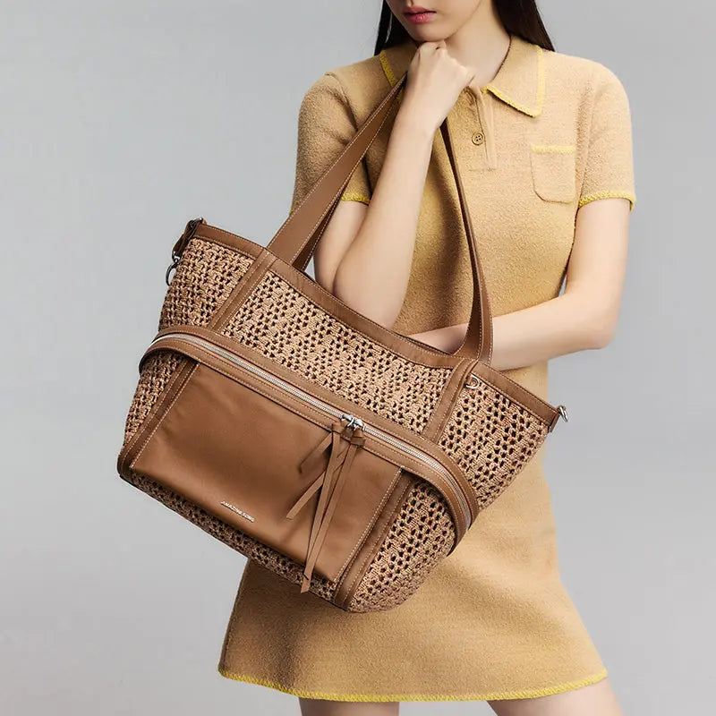 Cheese Roll Tote Bag - Woven Family AMAZING SONG