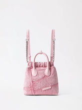 Denim Hobo Backpack - Small AMAZING SONG