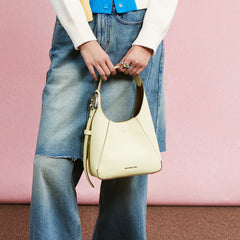 Flat Bucket Bag - Small