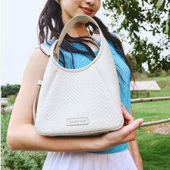 Flat Bucket Bag - Small