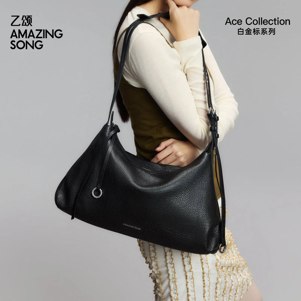 Donut Hobo Top-Grain Cowhide – Large bag - Amazing Song