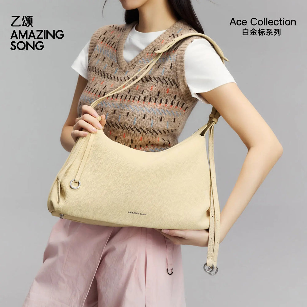 Donut Hobo Top-Grain Cowhide – Large bag - Amazing Song