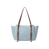 Donut Tote Bag - Denim/Canvas