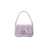 Light purple leather handbag with silver hardware, Amazing Song official website product