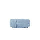 Light blue denim bag flat lay on white background from Amazing Song official website