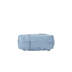 Light blue denim bag flat lay on white background from Amazing Song official website