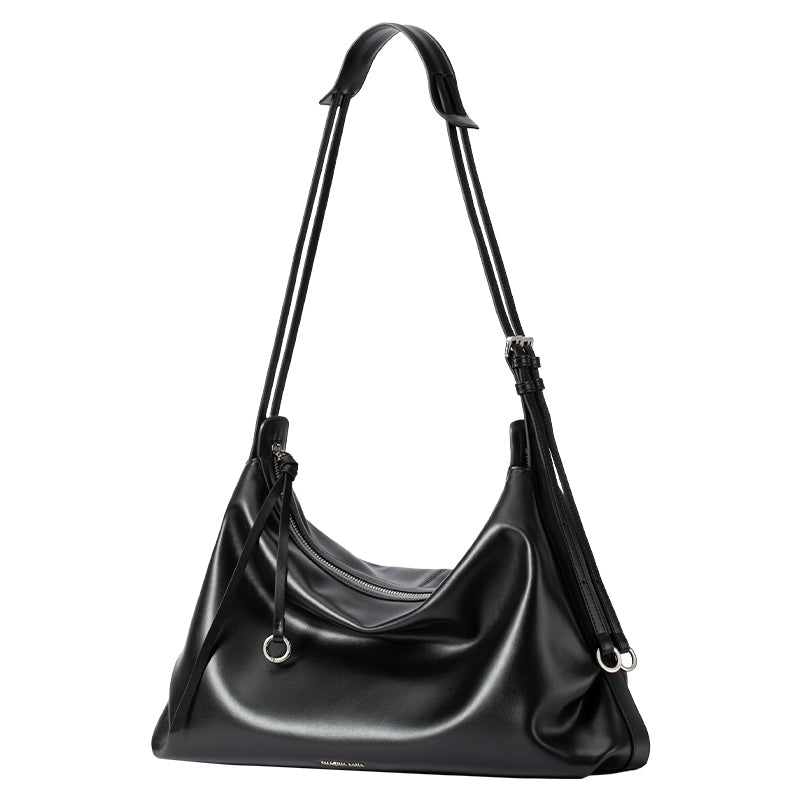 Donut Hobo Bag - Plus - Elegant Black