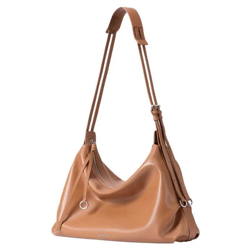 Donut Hobo Bag - Plus - Latte Brown