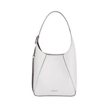 White leather shoulder bag with minimalist design on Amazing Song official website