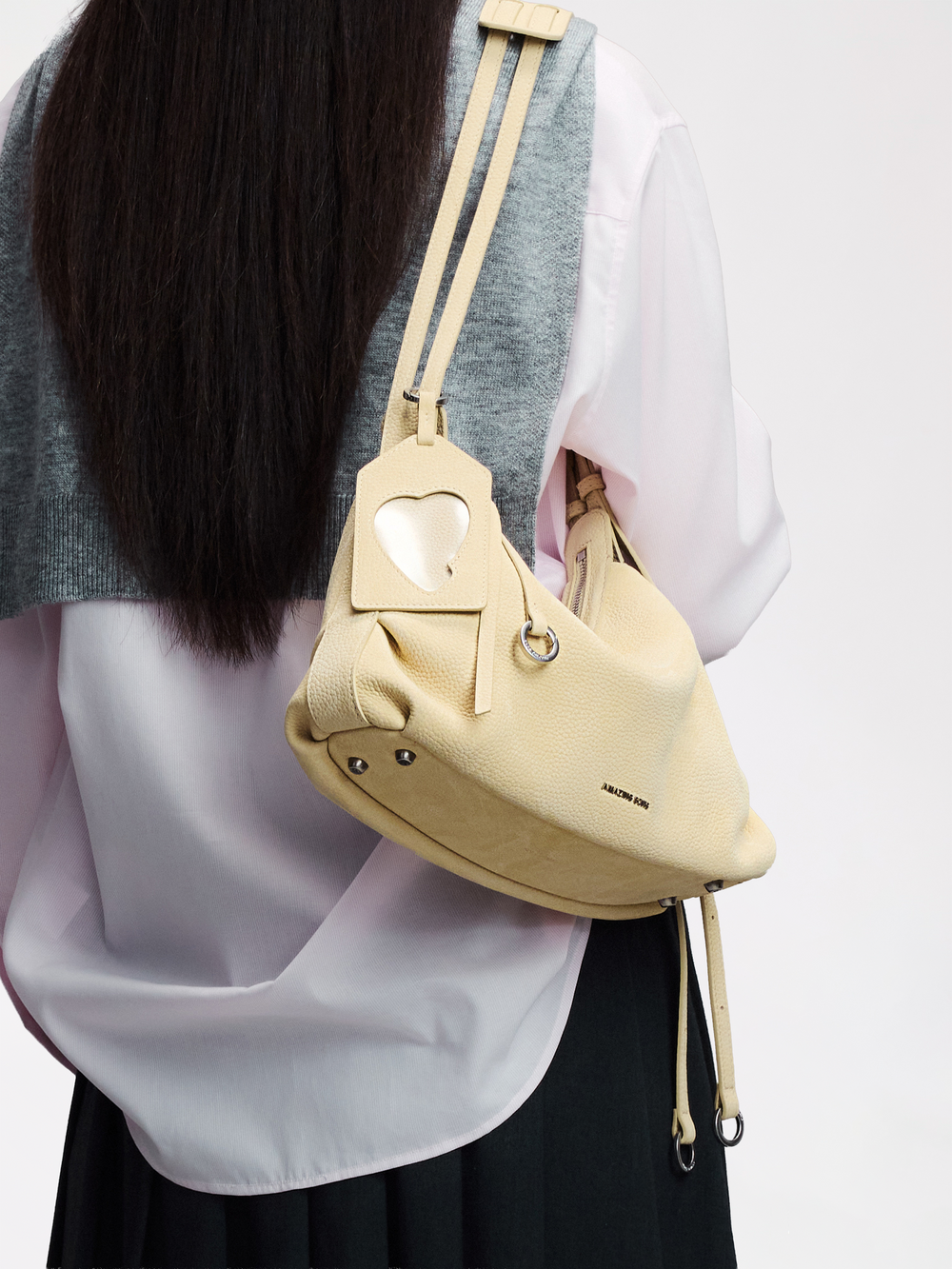 Donut Hobo Bag Top -Grain Cowhide – Small AMAZING SONG