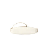 Amazing Song white minimalist crossbody bag on white background