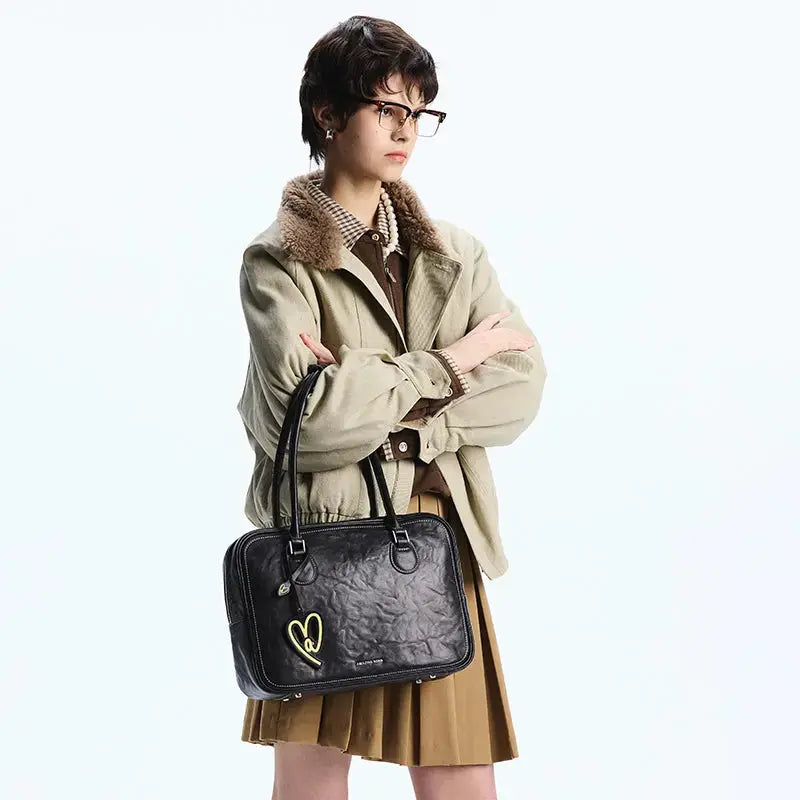 Toast Bag Top Grain Leather - Large