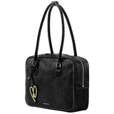 Toast Bag Top Grain Leather - Large - Gilded Black