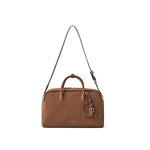 Travel Boston Bag - Large - Caramel Brown
