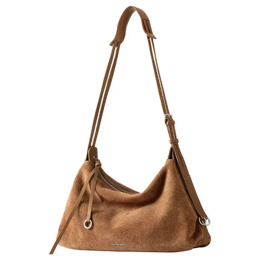 Donut Hobo Bag - Suede
