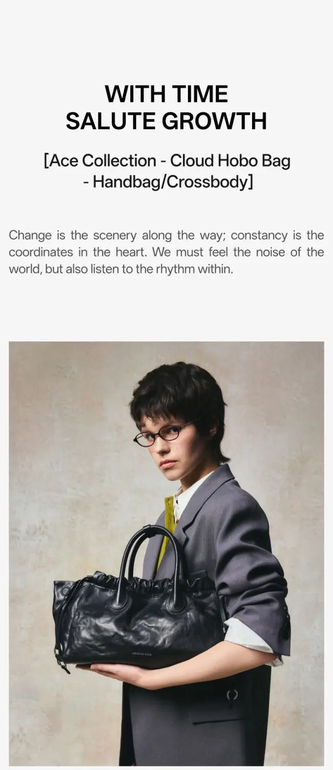 Cloud Hobo Bag - Handheld/Crossbody Large