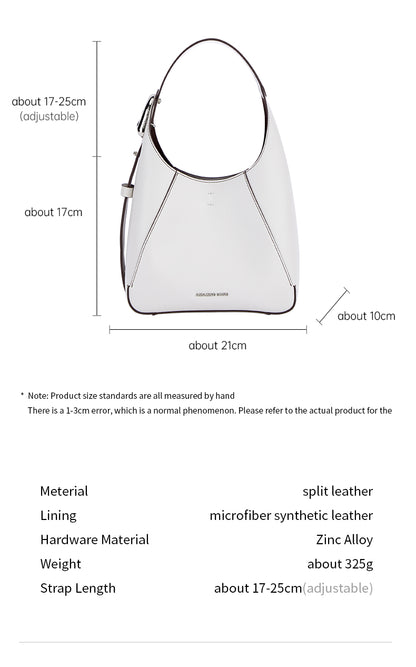 Flat Bucket Bag - Small