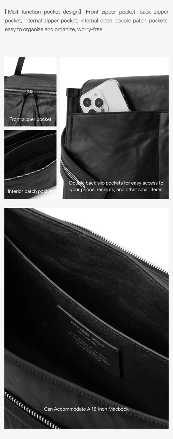 Cheese Roll Briefcase - Large