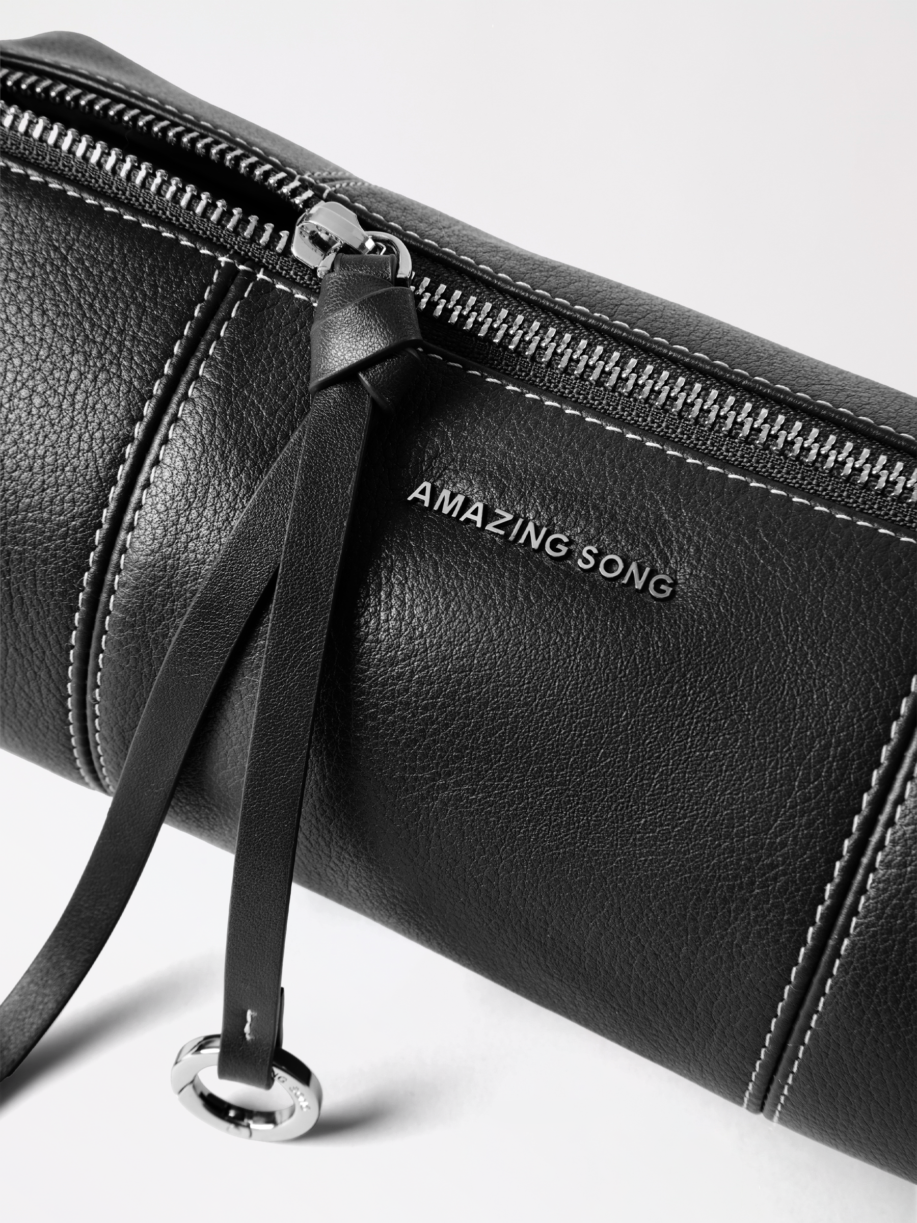 Donut Pen Holder Bag – Top-Grain Leather AMAZING SONG