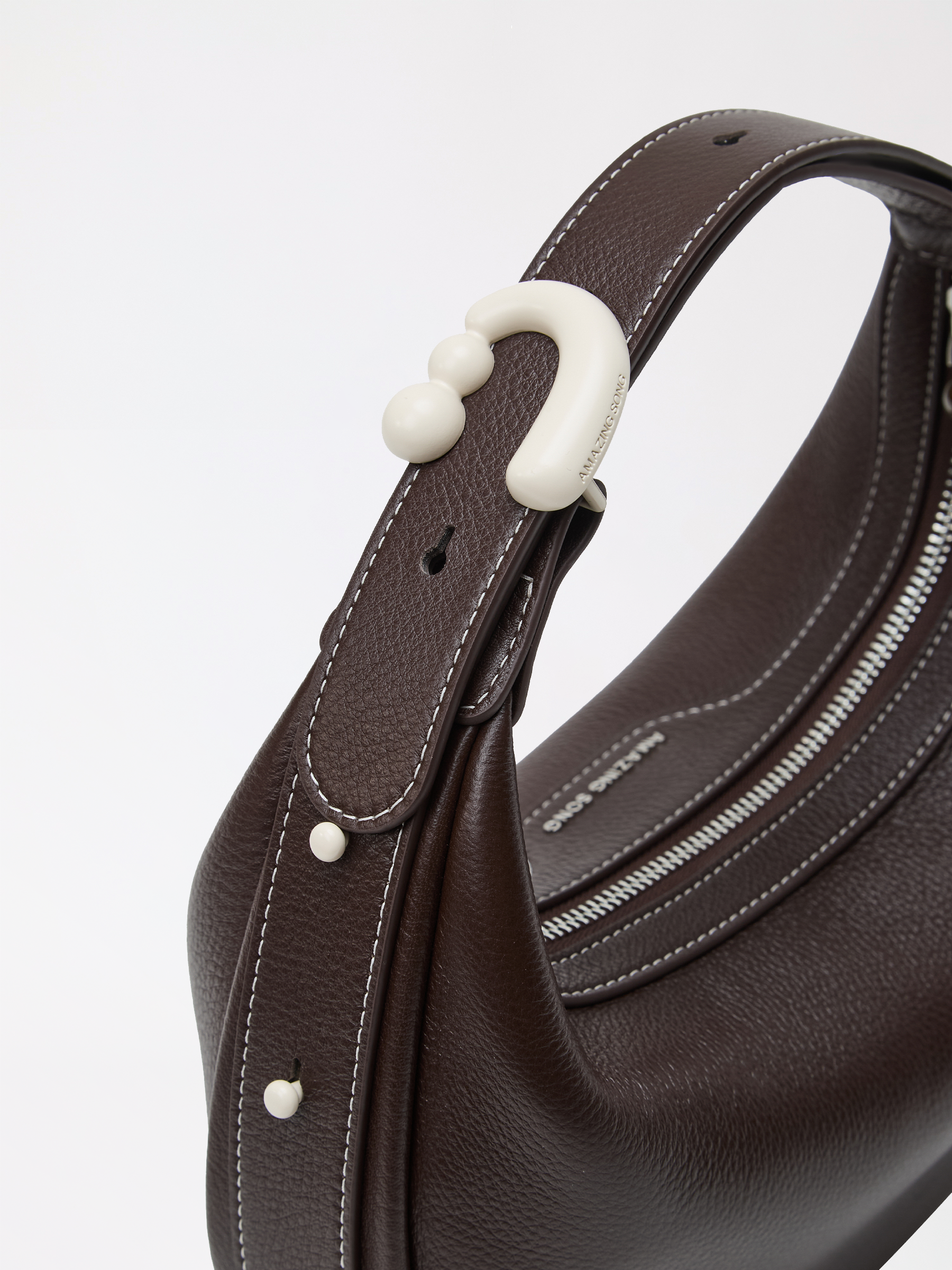 Half Moon Bag - Small - Top-Grain Leather AMAZING SONG