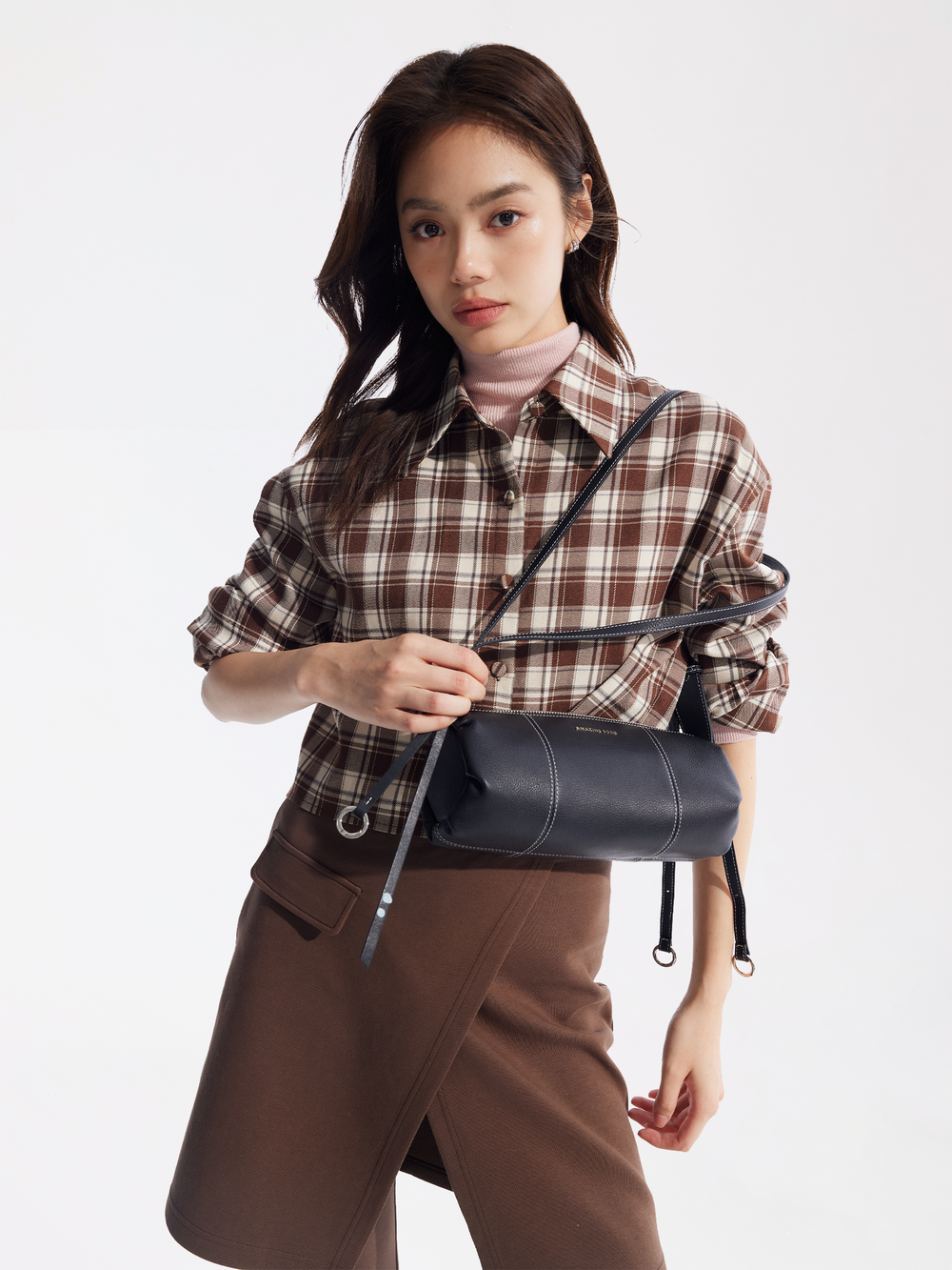 Donut Pen Holder Bag – Top-Grain Leather AMAZING SONG