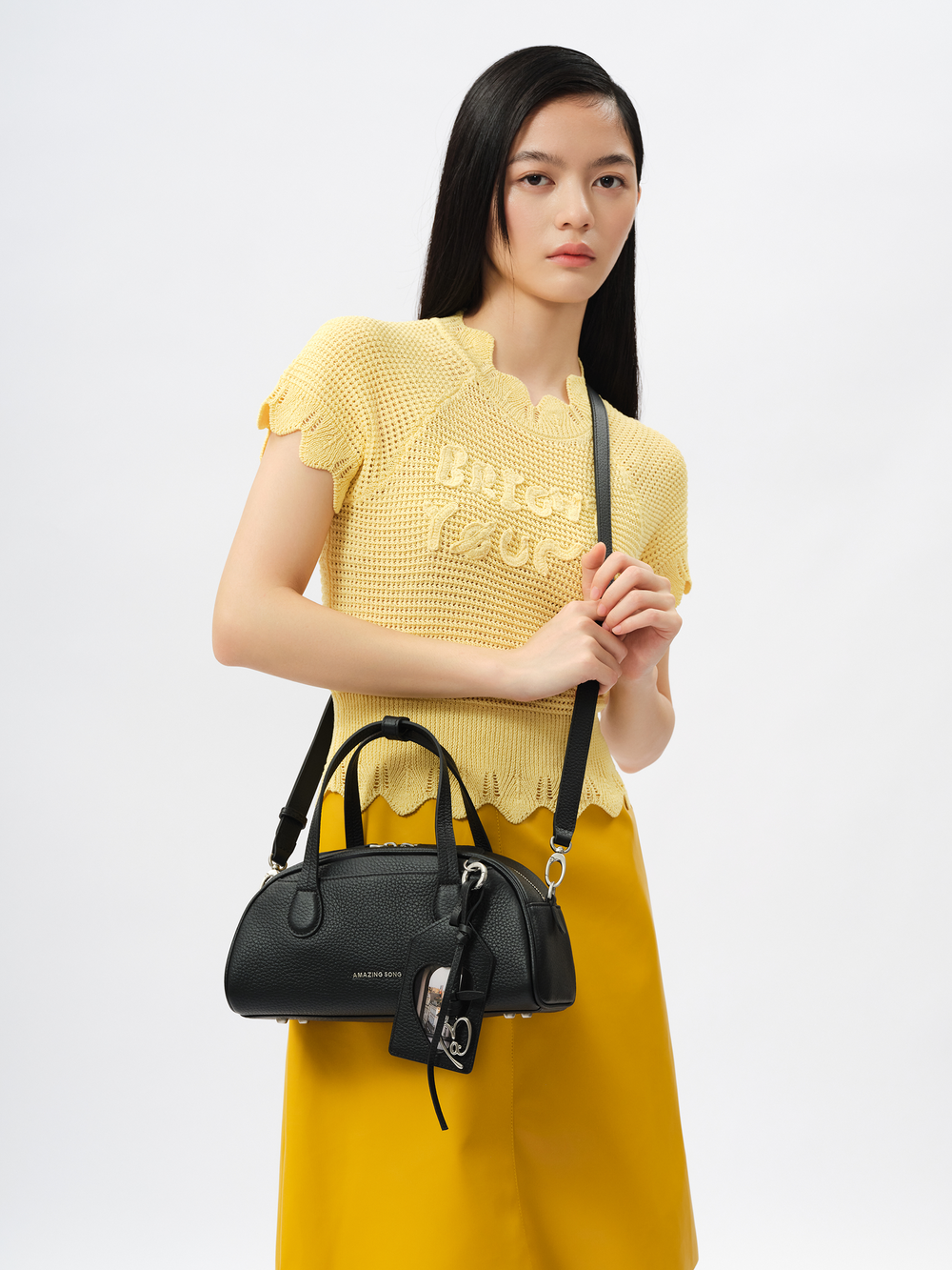 Travel Boston Bag - Small AMAZING SONG