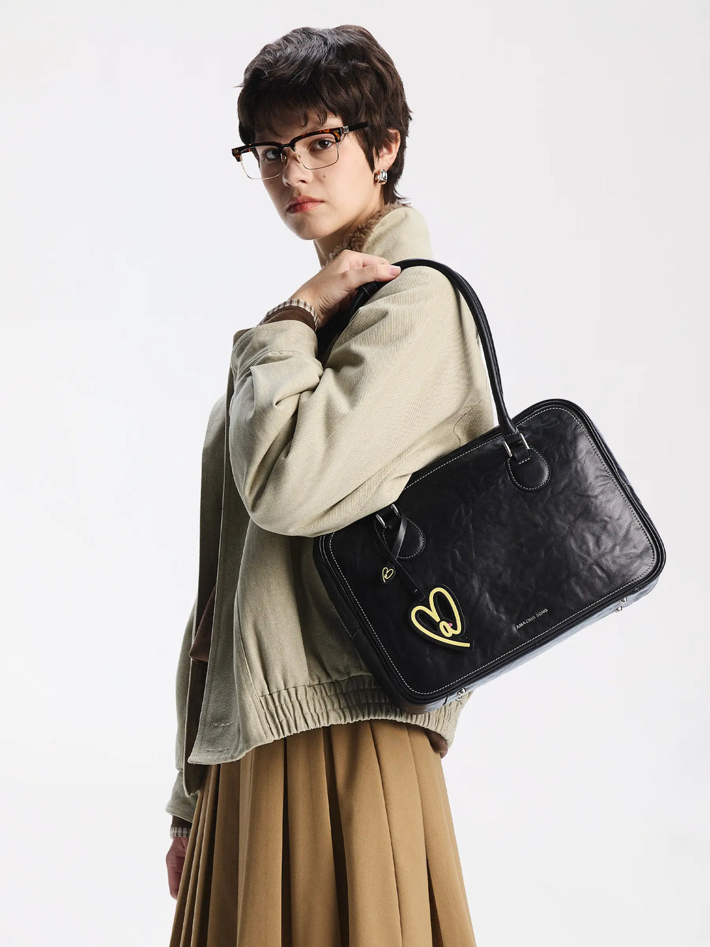Toast Bag Top Grain Leather - Large AMAZING SONG
