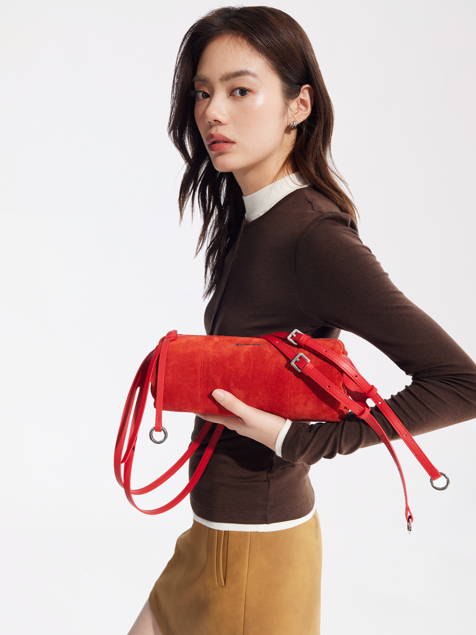 Donut Pen Holder Bag - Suede AMAZING SONG