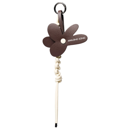 Knot-tied Flower Pendant