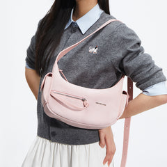 Liqueur Crescent Bag-Suede