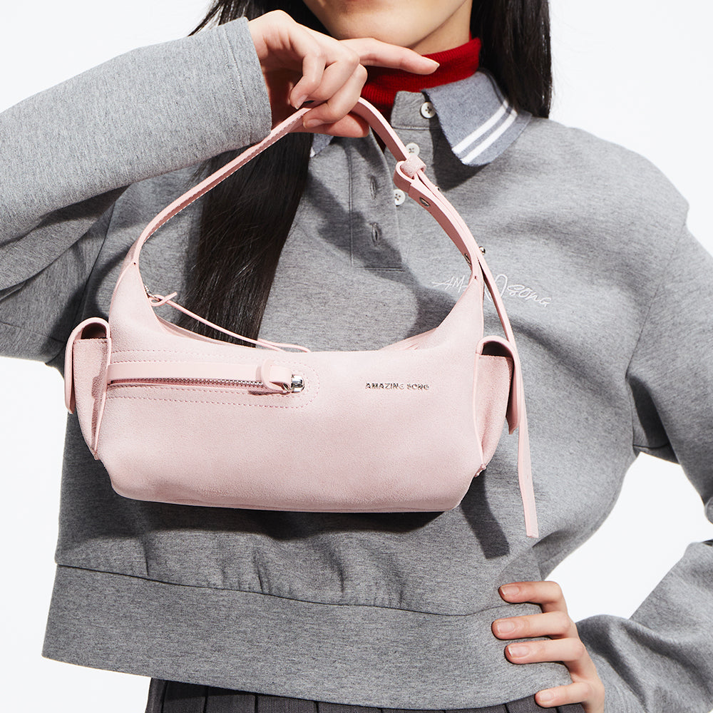 Liqueur Lunch Box Bag - Suede