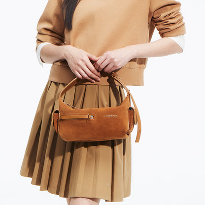 Liqueur Lunch Box Bag - Suede