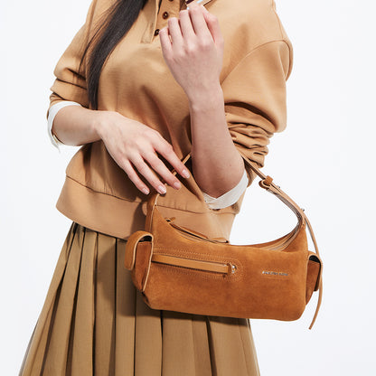 Liqueur Lunch Box Bag - Suede