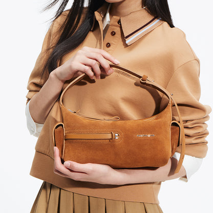 Liqueur Lunch Box Bag - Suede